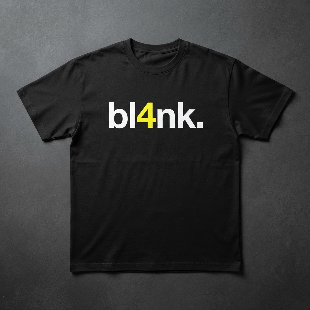 bl4nk. Logo Tee